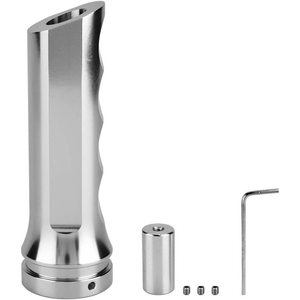 Cubierta de Freno de Mano para Auto, de Aleación de Aluminio, Universal, Negra, Barra Protectora Metálica para Mejora y Reequipamiento - Product Image 2