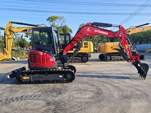 Excavadora Hidráulica Vio50 de Segunda Mano, Mini Excavadora Usada de 5 Toneladas, Certificación CE, Acoplador Rápido, Martillo Rompedor, Motor - Product Image 2
