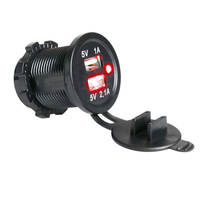 Chargeur de voiture universel 12V 24V vers 5V 3.1A, prise de charge double USB pour voiture, camion, bateau, camping-car, fourgon, tableau de bord