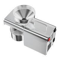 Presse à huile compacte 8 kg/h facile à utiliser, idéale pour le soja, l'arachide et le colza, adaptée à un usage domestique