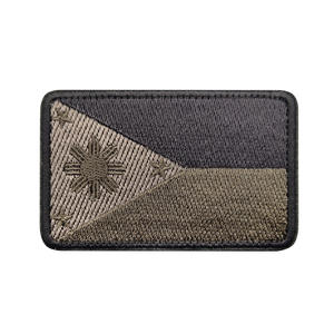 Makine işlemeli kanca döngü yamalar güney doğu asya bayrağı filipinler bayrağı kollukları için giysi şapka ve sırt çantaları dekorasyon - Product Image 3