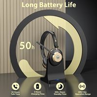 Fabricant du meilleur casque de jeu sans fil à réduction de bruit Casque de jeu On-ear avec micro microphone pour PC