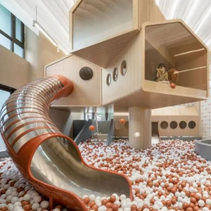 Trẻ Em Tùy Chỉnh Chủ Đề Trẻ Mới Biết Đi Trẻ Em Leo Núi Tương Tác Cảm Giác Đầu Giáo Dục Trong Nhà Chơi Khu Vực Sân Chơi Với Cát Hồ Bơi Pit - Product Image 2