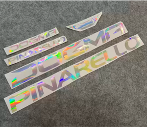 Pegatinas Personalizadas con el Logotipo de <span class=keywords><strong>Pina</strong></span> Dog-ma F Frame que Cambian de Color para Bicicletas de Carretera - Product Image 2