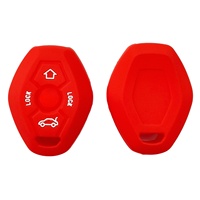 Housse de protection en silicone pour clé de voiture à distance compatible avec BMW E46 330 E83 X3 X5 Z3 Z4 E53 E38 E39 1998-2005