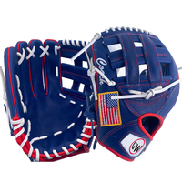 Gant de baseball XL bleu marine H Web, durable, résistant aux chocs, usage professionnel, pour lanceur gaucher