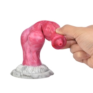 Wolf Cock Dog Knot <b>Dildo</b> Female Vaginal Masturbation Sex Product Manual Wiping of Shaped Penis Butt Plug - Product Image 6