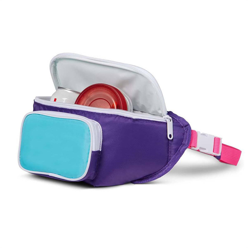 Multi-Colored Fanny Pack Cooler Bag Waterproof