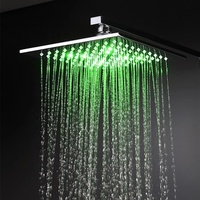 Robinet mitigeur de douche à montage mural, noir, laiton chromé noir