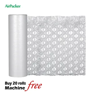 Plastic Packaging with Bubble Roll Wrap Replacing Foam for Furniture Packing Material of Clear foil Bubble Roll Wrap