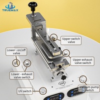 Machine de démontage d'écran à chauffage à température constante, à vide et à durcissement UV pour téléphones mobiles et écrans LCD d'ordinateurs/portables