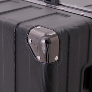 Bán buôn 20 inch nội trú trường hợp 28 inch Xe đẩy trường hợp du lịch thiết lập phổ bánh xe Khung nhôm <span class=keywords><strong>Polyester</strong></span> PC 24 inch trường hợp hành lý - Product Image 4