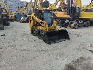 Second Hand Caterpillar 226B Wheel Skid Steer Original Hydraulic ROPS Cab Flexible Turning Full Inspection - Product Image 2