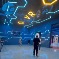 Aire de tir VR multijoueur 9D Escape Free Roam, ensemble VR en métal pour parcs d'aventure, centres commerciaux et salles d'évasion