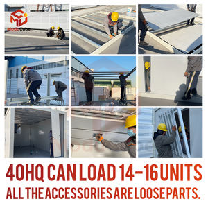 โมดูคิวบ์จากจีนแผงแซนวิชสำเร็จรูปถอดได้สำหรับใช้ในสำนักงาน - Product Image 3