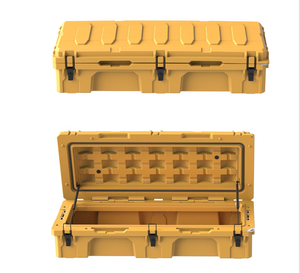 Caja de Almacenamiento para Techo de Auto DF 74L 75L 80L 100L 90L de Gran Capacidad, Fabricada en Rotomoldeado de Polietileno, para Utensilios de Cocina - Product Image 4