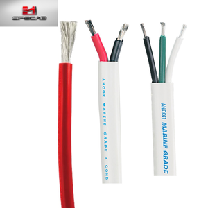 12 AWG Marine Grade estanhado bateria cabo UL1426 cabo cobre puro encalhado condutor para grande flexibilidade.