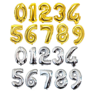 Lamina di alluminio con lettere d'oro <span class=keywords><strong>palloncini</strong></span> qualsiasi frase personalizzata da 32 pollici lettere alfabetiche e numeri Foil Mylar Party Balloon - Product Image 1