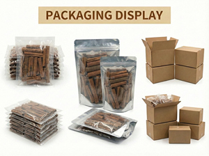 Corteza de Cassia Prensada Entera, Calidad de Exportación Estándar, Empaque en Caja de 25 kg, Especias Naturales de <span class=keywords><strong>Canela</strong></span> para el Mercado Mayorista - Product Image 6