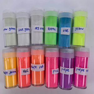 Sacchetti all'ingrosso di polvere luminosa Ultra-fine di colore per la pittura di trucco pigmento luminoso pigmento in polvere - Product Image 1