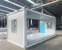 Maison conteneur extensible à excellent rapport qualité-prix, vente directe usine, installation facile, maison préfabriquée avec 2-3 chambres