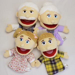 Marioneta de Mano de Peluche Interactiva con Boca Abierta de los <span class=keywords><strong>Muppets</strong></span>, Personajes de la Familia Educativa, Madre, Niños y Niñas - Product Image 5
