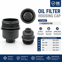 Tapa de la Carcasa del Filtro de Aceite Delta Quality para BMW F39 F46 F48 16-19; F40 F44 18-21; F45 17-19; F55 16-17 OE 11428593190