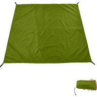 Tapis de sol imperméable robuste pour tente, bâche de camping ultralégère, sous-tente pour randonnée, backpacking, hamac, plage