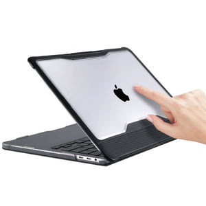 เคสกันกระแทก JUNCHI รุ่นพรีเมียม ปี 2026 สำหรับ <span class=keywords><strong>MacBook</strong></span> <span class=keywords><strong>Air</strong></span> 15.3 นิ้ว รุ่น A2941  หน้าต่างใสโชว์โลโก้  บางเฉียบ ป้องกันอย่างดี - Product Image 6