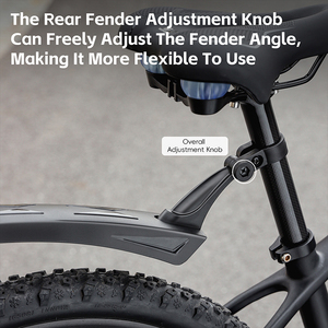 Ovest <span class=keywords><strong>Bike</strong></span> installazione <span class=keywords><strong>e</strong></span> rimozione rapida parafango bici riflettente accessori ciclismo parafango bici - Product Image 4