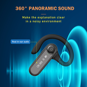 Système <span class=keywords><strong>de</strong></span> <span class=keywords><strong>communication</strong></span> sans fil Keyinda KYD-G13AX anti-explosion 2.4G avec oreillette pour guide touristique vocal, <span class=keywords><strong>communication</strong></span> un-vers-plusieurs - Product Image 3