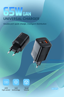 Chargeur USB C 65W PD adaptateur super rapide Adaptateur Type C Chargeur mural Compatible pour iPhone macbook ordinateur portable
