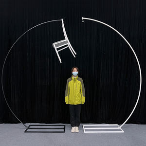 High Quality Easy to Install Adjustable Overhead Decoration Curtain Pipe and Drape <b>Backdrop</b> <b>Stand</b> for Event Decor - Product Image 3