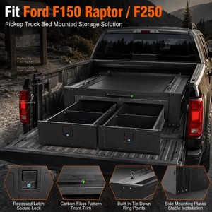 Cocina de camping para caja de camioneta con tanque de agua integrado, unidades de cajones selladas, módulos de acero con cierre manual, impermeables y a prueba de polvo para expediciones <span class=keywords><strong>4x4</strong></span> - Product Image 6