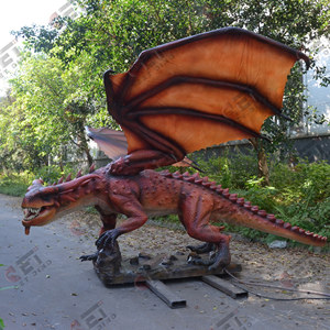Modèle de dinosaure Jurassic World, Cetdino, dinosaure <span class=keywords><strong>volant</strong></span> animatronique, modèle de dragon réaliste fait à la main - Product Image 2