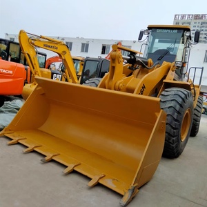 รถตักล้อยางแคตเตอร์พิลลาร์สำหรับงานหนักในฟาร์มและก่อสร้าง รุ่น CAT 966H รถตักหน้า 6 ตัน เครื่องยนต์ดีนิสัน ระบบไฮดรอลิก สีเหลือง - Product Image 2