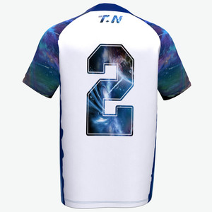 De los hombres, camisa de deportes elástico de poliéster jersey de rugby - Product Image 4