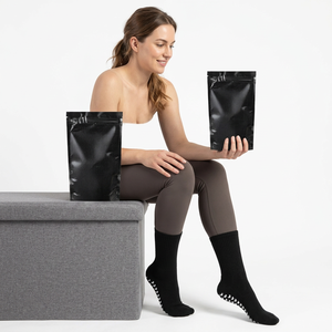 Nouvelles arrivées : Chaussettes de sport pour homme de haute qualité, antidérapantes, pour le football, le rugby, l'entraînement et le fitness, en tricot, pour l'été. - Product Image 3