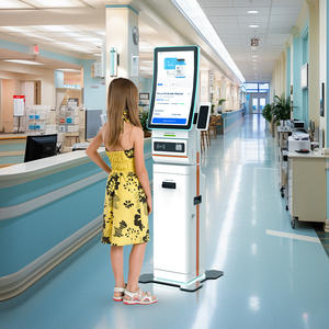 ตู้โชว์แบบตั้งพื้นหน้าจอสัมผัสโค้ง23.6นิ้วชำระเงินสดเปลี่ยนจากโรงงานโดยตรงใช้ในร่ม - Product Image 6