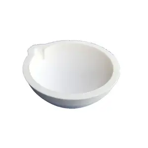 High Temperature All Regular Size Quartz Alumina Melting Ceramic Crucible Bowl Dish