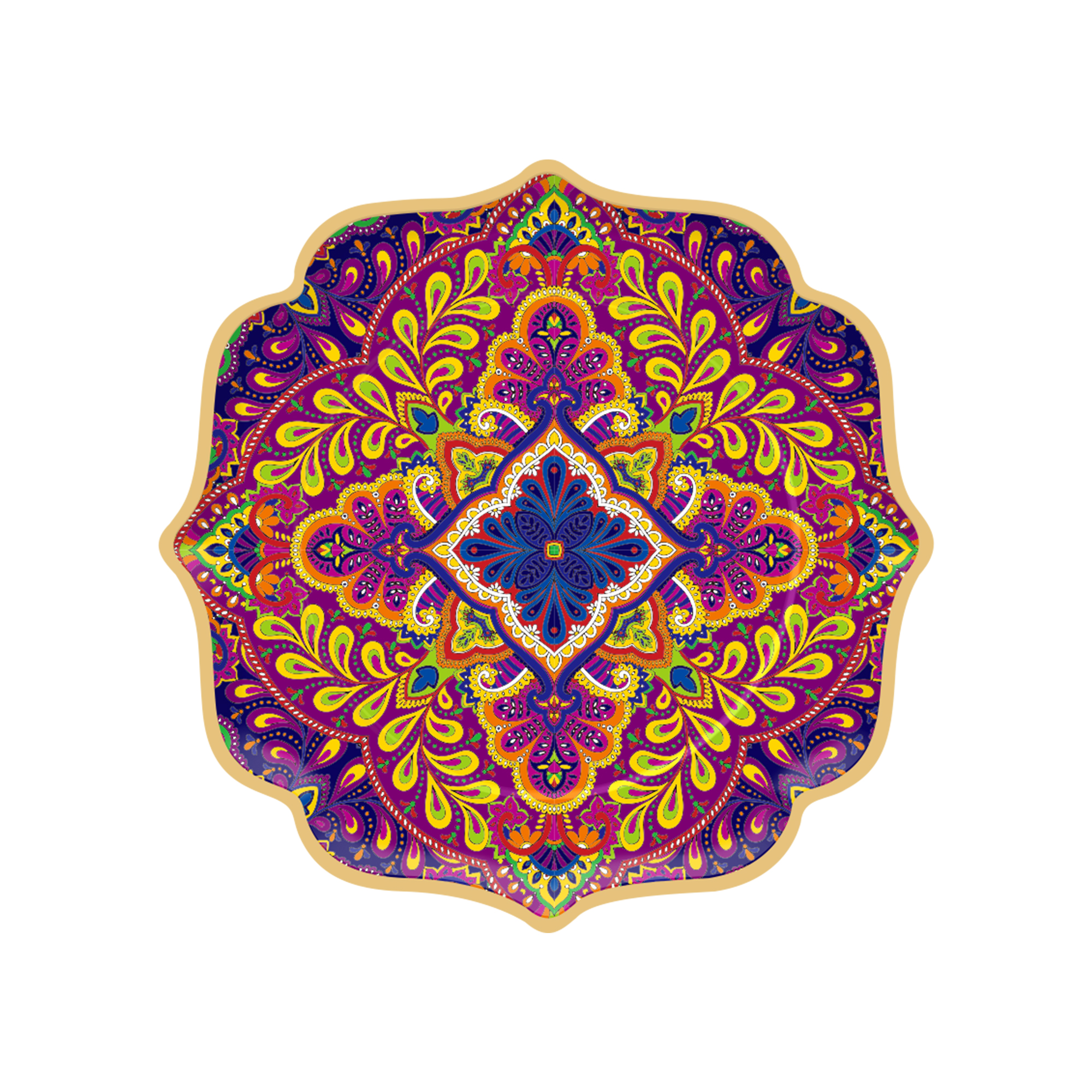 Plato de papel de 9 pulgadas