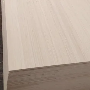 Linyi Plywood Manufacturer 3-25mm *1220*2440 MmCommercial Okoume/White EV Plywood Sheet