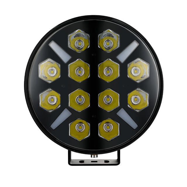 In Stock 12V 6000K 120W LED Driving Light Steel Spotlight with DRL for Trucks for Offroad Use New Condition