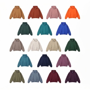 Sudadera con Capucha Extra Grande de Alta Calidad para Hombre TKAN1152D, Logotipo Personalizado, Color Sólido Liso, 100% Algodón, Ropa Urbana - Product Image 1