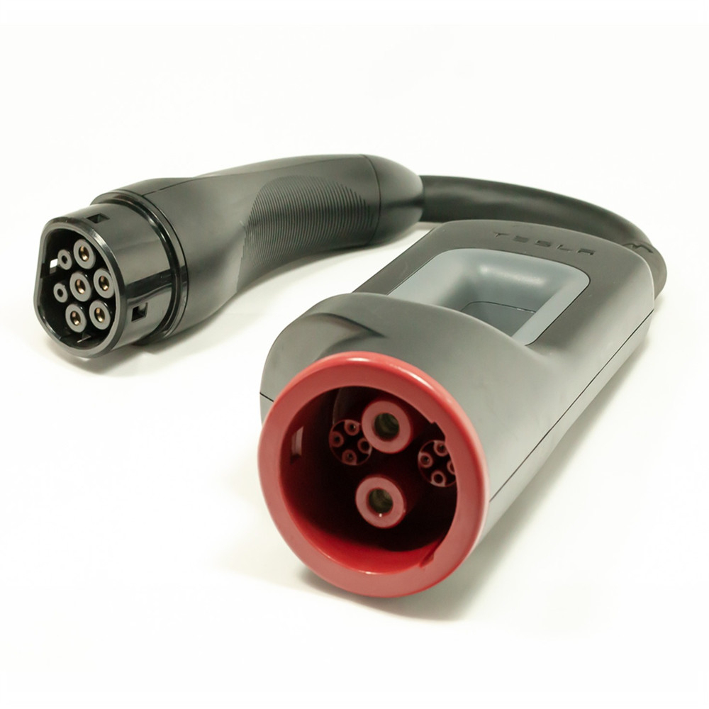 IEC 62196 Type2 CHAdeMO to Tesla Adapter (EU Version) - J1772
