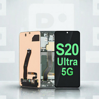 Écran LCD de remplacement pour Samsung S20 Ultra 5G, écran tactile TFT avec luminosité 400 cd+, en stock