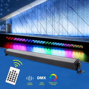 36W Fernbedienung DMX512 3 in1 RGB LED Wand waschanlage Disco DJ mehrfarbige LED Bühnen licht Bunte Sprach steuerung Atmosphäre Lampe