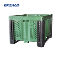 Caisses en plastique pour le stockage avec une conception durable et hautement rigide, bac en plastique personnalisable pour une utilisation polyvalente