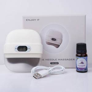 2025 électrique coréen <span class=keywords><strong>Gua</strong></span> <span class=keywords><strong>Sha</strong></span> peau outils meilleur anti-rides chauffé visage cou masseur pierre aiguille dispositif pour Application corporelle - Product Image 6