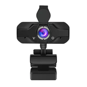 Caméra Full HD 1080P 30fps, avec objectif USB, prise et jeu, Webcam, pour ordinateur PC et portable, fonction d'apprentissage à Distance